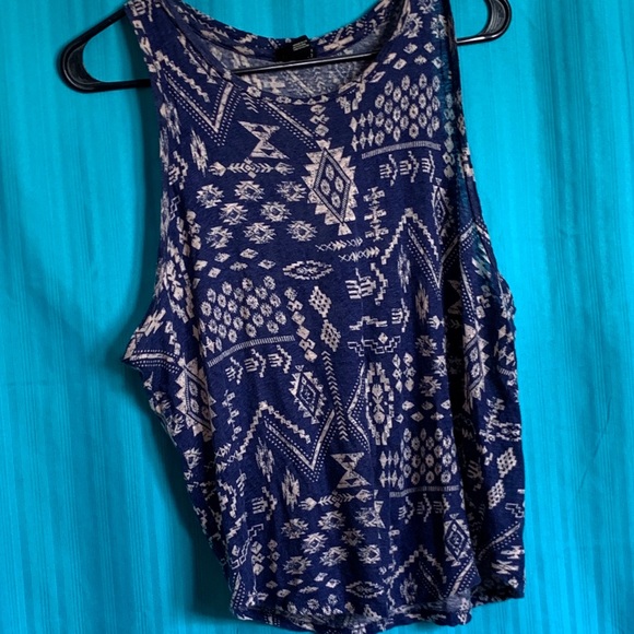 Geo Print Blouse - Picture 1 of 2